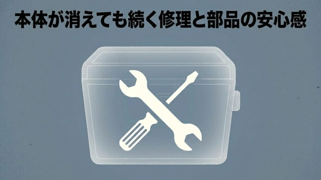生産終了後も続くマキタの修理対応とメンテナンスの安心感